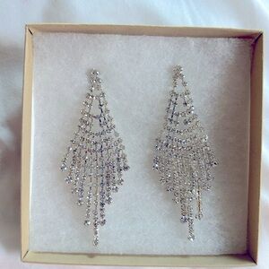 New in box dangle earrings for pierced ears